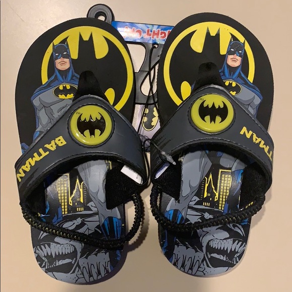 batman flip flops toddler
